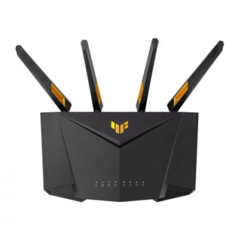 Рутер Asus Gaming Wireless Router,TUF Gaming AX3000 V2, AX3000, Dual-Band, Quad-Core 1.7GHz CPU, 256MB/512MB Flash/RAM, 2.5Gport, AiProtection Pro, Adaptive QoS, VPN Fusion, IPTV, OFDMA, Beamforming, Link Aggregation, Port forwarding, AiMesh, Black-4