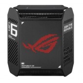 Меш система Asus Gaming Mesh WiFi system, ROG Rapture GT6 1PK, AX10000,Tri-Band, up to 275m2, Tri-Core 1.7GHz CPU, 256MB/512MB Flash/RAM, 2.5G port, AiProtection Pro, Adaptive QoS, VPN server/client, IPTV, OFDMA, MU-MIMO, Beamforming, Link Aggregation, Ai