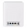 Меш система Asus Mesh WiFi system, ZenWiFi BT10 1PK, BE18000, Tri-Band, up to 280m2, Quad-Core 2.0GHz CPU, 256MB/2GB Flash/RAM, 10G dual-port, Smart Home Master SSIDs, AiProtection Pro, Adaptive QoS, VPN server/client, IPTV, OFDMA, Beamforming, AiMesh,Whi