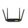Рутер Asus Wireless Router,RT-AX1800U, AX1800, Dual-Band, Dual-Core 880MHz CPU, 128MB/256MB, Gigabit, AiProtection Classic, Traditional QoS, VPN server/client, IPTV, OFDMA, MU-MIMO, Beamforming, AiMesh,Black