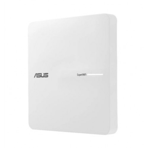 Аксес-пойнт Asus Business PoE Access Point ExpertWiFi EBA63, AX3000, Dual-Band, Quad-Core 1.7GHz CPU, 256MB/512MB Flash/RAM, Gigabit, OFDMA, Beamforming, WPA, WPS, SSH, 5 SSIDs, SDN, PoE & PoE+, wall mounting/ceiling,White-3