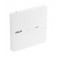 Аксес-пойнт Asus Business PoE Access Point ExpertWiFi EBA63, AX3000, Dual-Band, Quad-Core 1.7GHz CPU, 256MB/512MB Flash/RAM, Gigabit, OFDMA, Beamforming, WPA, WPS, SSH, 5 SSIDs, SDN, PoE & PoE+, wall mounting/ceiling,White