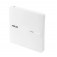 Аксес-пойнт Asus Business PoE Access Point ExpertWiFi EBA63, AX3000, Dual-Band, Quad-Core 1.7GHz CPU, 256MB/512MB Flash/RAM, Gigabit, OFDMA, Beamforming, WPA, WPS, SSH, 5 SSIDs, SDN, PoE & PoE+, wall mounting/ceiling,White
