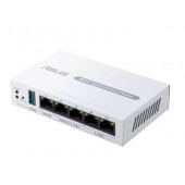 Рутер Asus Business Gigabit VPN wired router, ExpertWiFi EBG15, 1 gigabit WAN+2 gigabit WAN/LAN, USB port backups, Bluetooth® 3.0, SDN, customized guest portal, Commercial-Grade Network Security & VPN, wall mounting, White