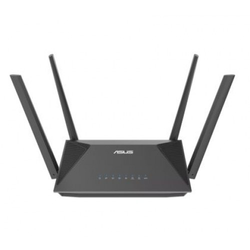 Рутер Asus Wireless Router, RT-AX52, Dual-Band, Dual-Core 1.3GHz CPU, 128MB/256MB, Gigabit, Instant Guard, Traditional QoS, VPN server/client, IPTV, OFDMA, Beamforming, AiMesh-1