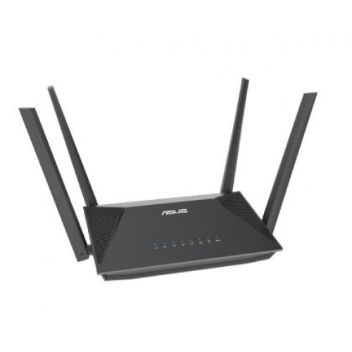 Рутер Asus Wireless Router, RT-AX52, Dual-Band, Dual-Core 1.3GHz CPU, 128MB/256MB, Gigabit, Instant Guard, Traditional QoS, VPN server/client, IPTV, OFDMA, Beamforming, AiMesh-2