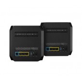 Меш система Asus Gaming Mesh WiFi system, ROG Rapture GT6 2PK, AX10000,Tri-Band, up to 540m2, Tri-Core 1.7GHz CPU, 256MB/512MB Flash/RAM, 2.5G port, AiProtection Pro, Adaptive QoS, VPN server/client, IPTV, OFDMA, MU-MIMO, Beamforming, Link Aggregation, Ai
