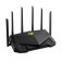 Рутер Asus Gaming Wireless Router, TUF Gaming-AX6000, AX6000, Dual-Band, Quad-Core 2.0GHz CPU, 256MB/512MB Flash/RAM, 2.5G dual-port, AiProtection Pro, Adaptive QoS, VPN Fusion, IPTV, OFDMA, MU-MIMO, Beamforming, Link Aggregation, Port forwarding, AiMesh,