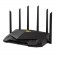 Рутер Asus Gaming Wireless Router, TUF Gaming-AX6000, AX6000, Dual-Band, Quad-Core 2.0GHz CPU, 256MB/512MB Flash/RAM, 2.5G dual-port, AiProtection Pro, Adaptive QoS, VPN Fusion, IPTV, OFDMA, MU-MIMO, Beamforming, Link Aggregation, Port forwarding, AiMesh,