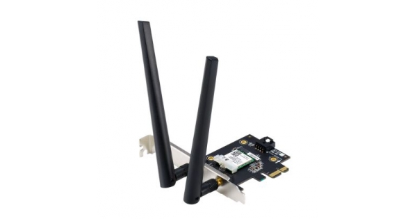 Адаптер Asus PCI-E Adapter, PCE-AX1800, AX1800, Dual-Band, Bluetooth 5.2, WPA3, OFDMA, MU-MIMO