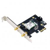 Адаптер Asus PCI-E Adapter, PCE-AX1800, AX1800, Dual-Band, Bluetooth 5.2, WPA3, OFDMA, MU-MIMO