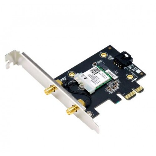 Адаптер Asus PCI-E Adapter, PCE-AX1800, AX1800, Dual-Band, Bluetooth 5.2, WPA3, OFDMA, MU-MIMO-1