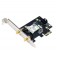 Адаптер Asus PCI-E Adapter, PCE-AX1800, AX1800, Dual-Band, Bluetooth 5.2, WPA3, OFDMA, MU-MIMO
