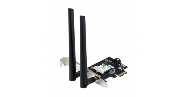 Адаптер Asus PCI-E Adapter, PCE-AX1800, AX1800, Dual-Band, Bluetooth 5.2, WPA3, OFDMA, MU-MIMO-3