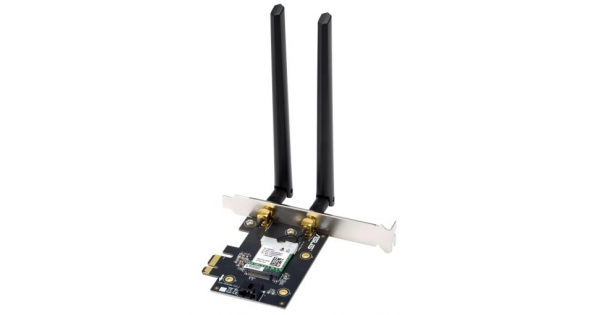 Адаптер Asus PCI-E Adapter, PCE-AX1800, AX1800, Dual-Band, Bluetooth 5.2, WPA3, OFDMA, MU-MIMO-4