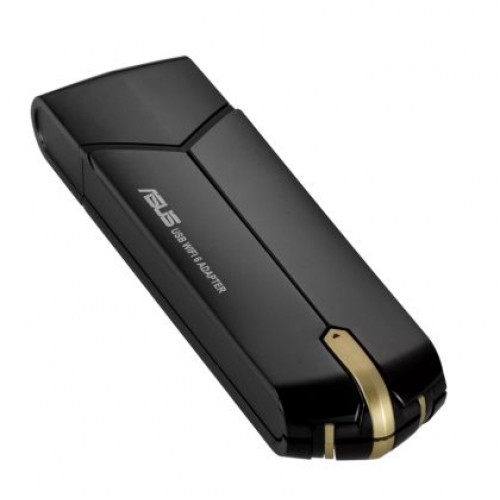 Адаптер Asus USB Adapter, USB-AX56, AX1800, Dual-Band, USB 3.2 Gen 1, OFDMA, MU-MIMO, 2x External antenna, Black-2