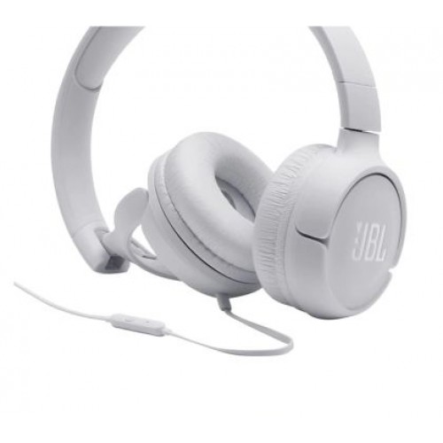 Слушалки JBL T500 WHT HEADPHONES-4