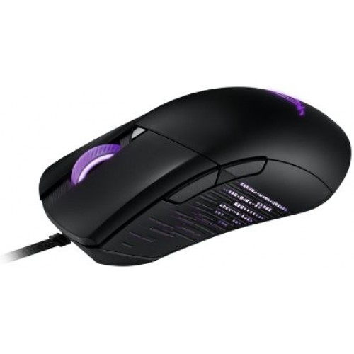 Мишка Asus ROG Gladius III Wired Gaming Mouse, 19K Optical Sensor, 19,000 DPI, 6 Programmable Buttons, RGB Lighting, ROG Switch Socket Design, Swappable Switches, Ergonomic, Black-3
