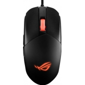 Мишка Asus ROG Strix Impact III Gaming Mouse, Semi-Ambidextrous, Wired, Lightweight, 12000 DPI sensor, 5 programmable buttons, Replaceable switches, Paracord cable, FPS gaming mouse, Black