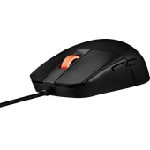 Мишка Asus ROG Strix Impact III Gaming Mouse, Semi-Ambidextrous, Wired, Lightweight, 12000 DPI sensor, 5 programmable buttons, Replaceable switches, Paracord cable, FPS gaming mouse, Black