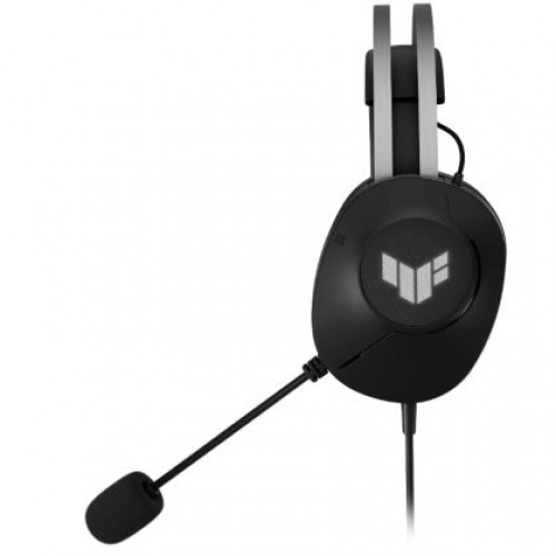 Слушалки AsusTUF Gaming H1 Gen II Headset (Lightweight 297-g, wired USB-A connection, 40 mm Drivers, Virtual 7.1 Surround Sound, Team-Speak Certified Mic, Durable Ear Cushions, For PC, PS5),Black-5
