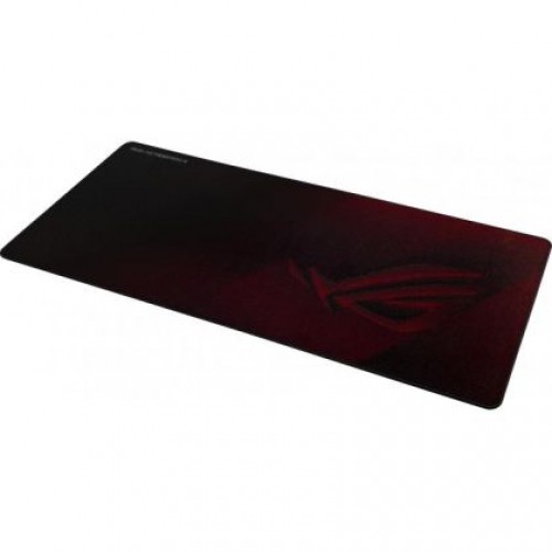 Подложка за мишка Asus ROG SCABBARD II is extended gaming mouse pad with protective nano-coating for a water-, oil-and dust-repellant surface, with anti-fray, flat-stitched edges and a non-slip rubber base-2