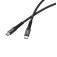 Кабел Verbatim Sync & Charge USB-C to USB-C 100W Magnetic 120 cm - Black