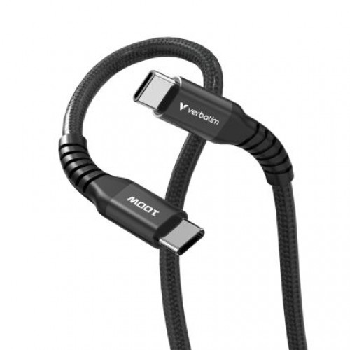 Кабел Verbatim Sync & Charge USB-C to USB-C 100W Magnetic 120 cm - Black-5