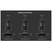 Мишка BenQ ZOWIE EC3-CW Wireless Mouse For Esports, Size S, 79g, up to 1000 Hz, up to 3200 DPI, 3370 sensor, Asymmetrical ergonomic design w/shorter overall length, Reduced weight, 24-step scroll wheel, Driverless, plug and play, inspired by Emil 'HeatoN'