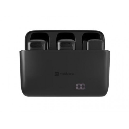 Микрофон Natec microphone Hopper Lavalier Wireless USB C, 2pcs-4