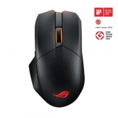 Мишка Asus ROG Chakram X Origin Gaming Mouse, Tri-mode connectivity (2.4GHz RF, Bluetooth, Wired), 36000 DPI sensor, 11 programmable buttons, Detachable joystick, Paracord cable, Black