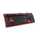 Клавиатура Genesis Gaming Keyboard Rhod 110 Red Us Layout