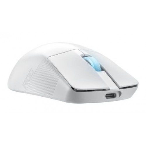 Мишка Asus ROG Harpe Ace Aim Lab Edition Gaming Mouse, 54 g Ultra-Lightwieght, Connectivity (2.4GHz RF, Bluetooth, Wired), 36K DPI Sensor, 5 Programmable Buttons, ROG SpeedNova, Esports & FPS Gaming-2