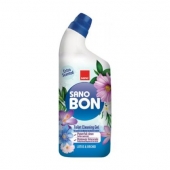Препарат за тоалетна SanoBon WC Гел, 750 ml, Lotus & Orchid