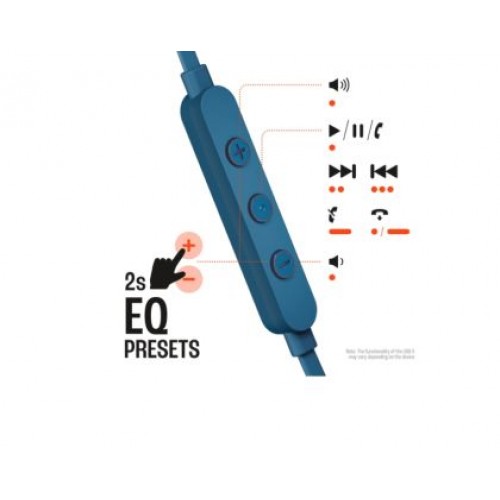 Слушалки JBL T310C BLU USB-C In-ear headphones-2