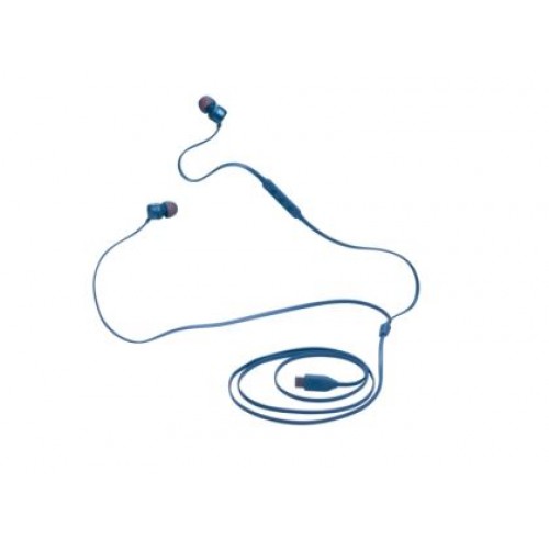 Слушалки JBL T310C BLU USB-C In-ear headphones-6