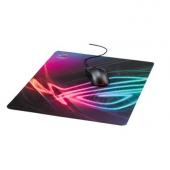 Подложка за мишка Asus ROG Strix Edge large, vertical gaming mouse pad with gaming-optimized surface, full-color anti-fray stitched edges and a non-slip rubber base