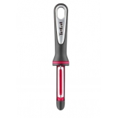 Белачка Tefal K2071014, Ingenio, Peeler, Kitchen tool, Stainless steel blades, 30x9.8x3.6cm, Up to 230°C, Dishwasher safe, black and red