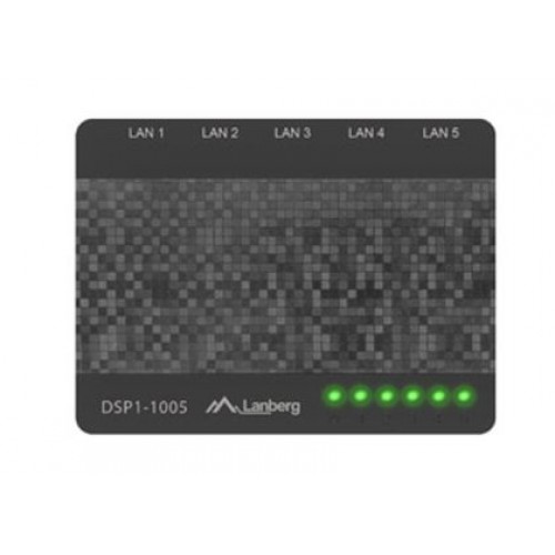 Комутатор Lanberg switch DSP1-1005 5-port, 1GB/s