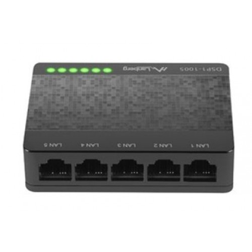 Комутатор Lanberg switch DSP1-1005 5-port, 1GB/s-1