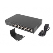 Комутатор Lanberg switch rsge-24 24x 1GB unmanaged gigabit ethernet rack 19