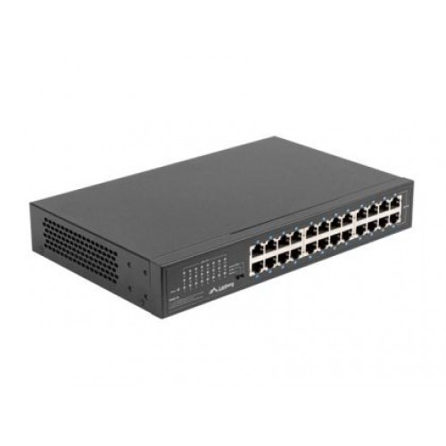 Комутатор Lanberg switch rsge-24 24x 1GB unmanaged gigabit ethernet rack 19