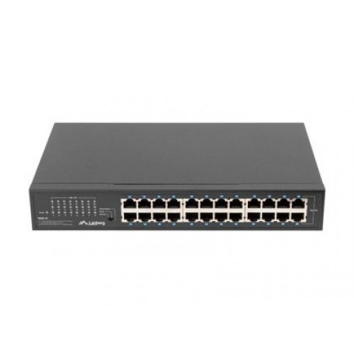 Комутатор Lanberg switch rsge-24 24x 1GB unmanaged gigabit ethernet rack 19