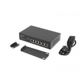 Комутатор Lanberg switch 4x 100mb poe+/2x 100mb unmanaged rack 10