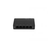 Комутатор Lanberg switch dsp3-1005-60w 5x 1GB poe+ (4 port poe 30w/port max 60w) unmanaged desktop