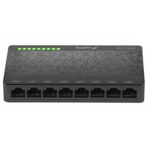 Комутатор Lanberg switch DSP1-1008 8-port, 1GB/s-1