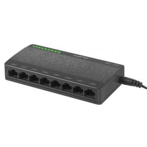 Комутатор Lanberg switch DSP1-1008 8-port, 1GB/s-3