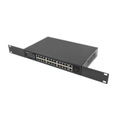 Комутатор Lanberg switch 24x 1GB poe+/2x GB 2x sfp rack 19