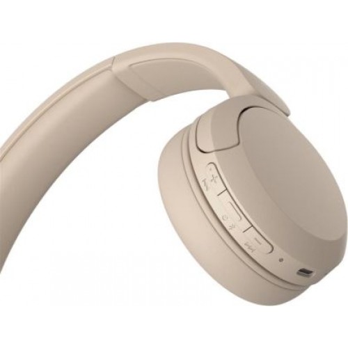 Слушалки Sony Headset WH-CH520, cream-5