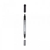 Перманентен маркер за CD/DVD Office Point CD653 С два върха 0.4-3 mm Черен